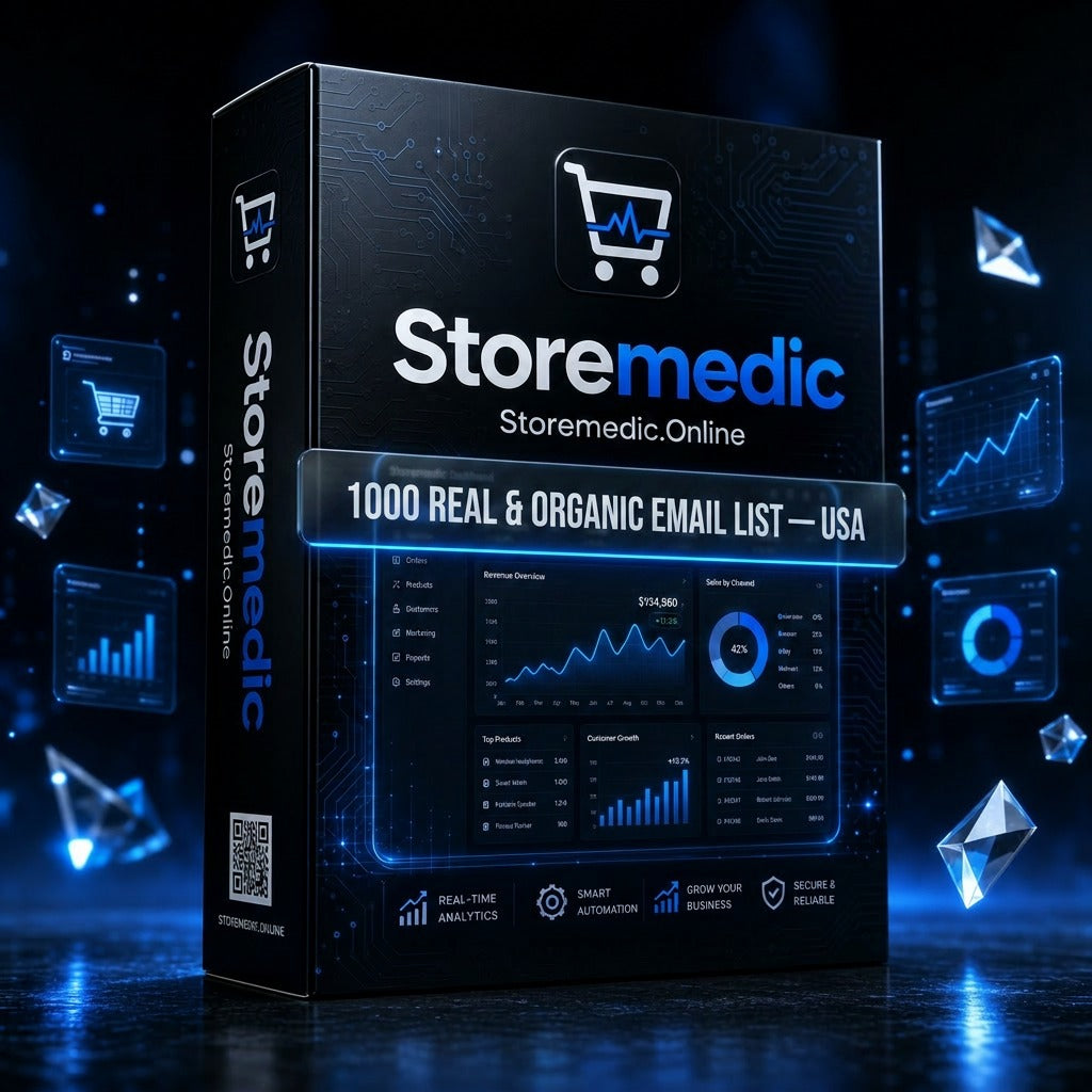 1000 Real & Organic Email List ( USA )