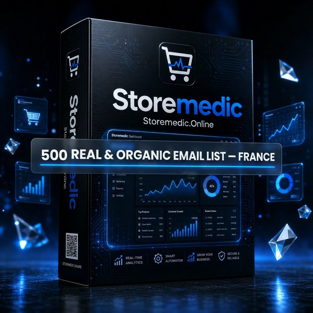 500 Real & Organic Email List ( France )