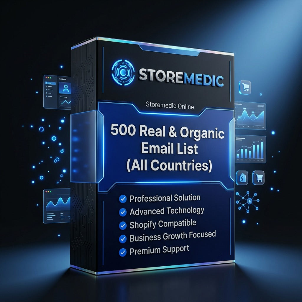 500 Real & Organic Email List ( All Countries Mixed )